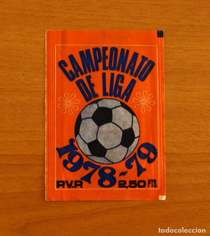 Cromos de f&uacute;tbol: Sobre vacio, sin cromos - Campeonato de Liga - Editorial Fher Disgra 1978-1979, 78-79