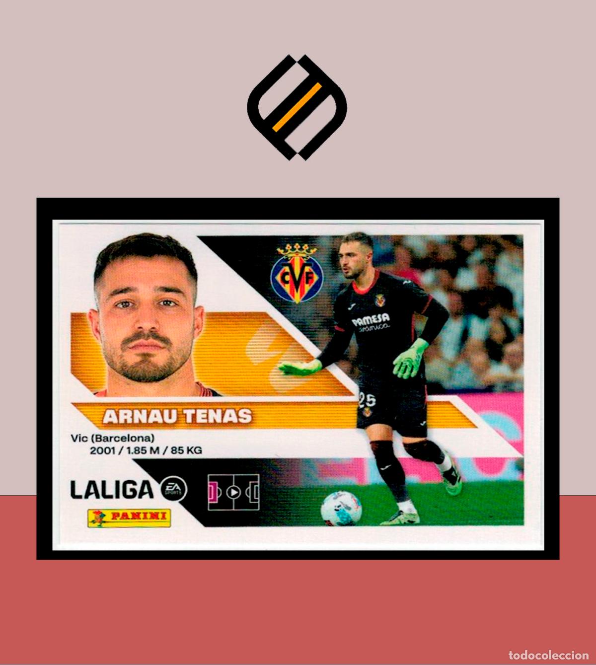 Cromos de f&uacute;tbol: LIGA ESTE 2026 2027 26 27 PANINI VILLARREAL CF N&ordm; 4 ARNAU TENAS STICKER ALB&Uacute;M COLECCI&Oacute;N