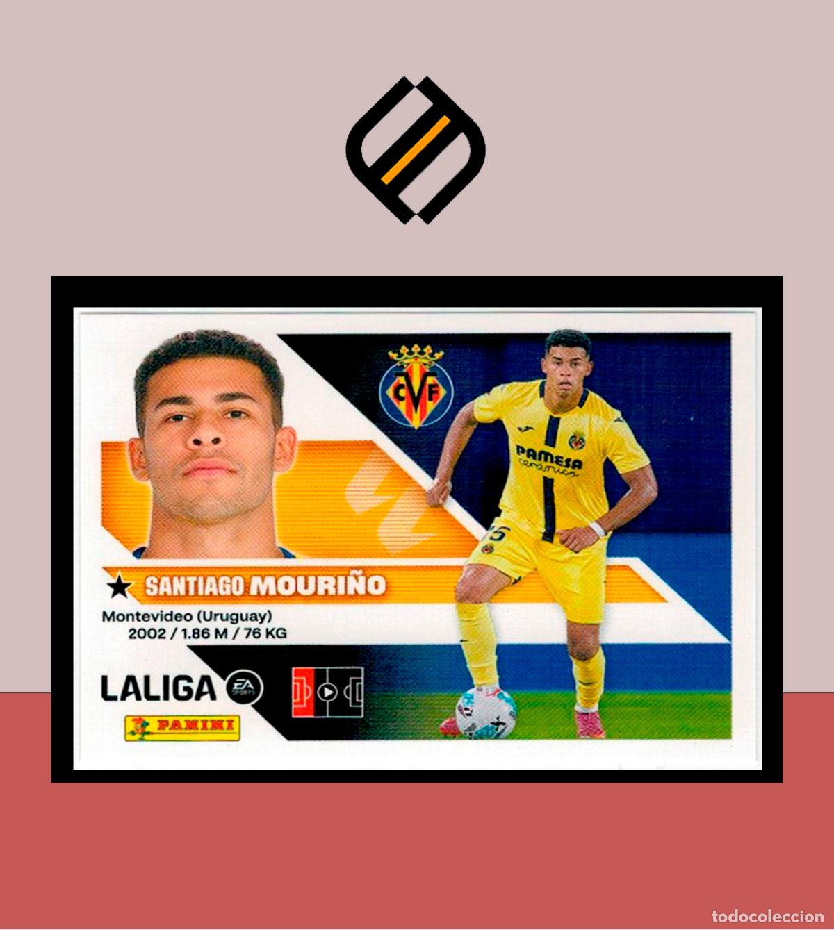 Cromos de f&uacute;tbol: LIGA ESTE 2026 2027 26 27 PANINI VILLARREAL CF N&ordm; 5 MOURI&Ntilde;O STICKER ALB&Uacute;M COLECCI&Oacute;N