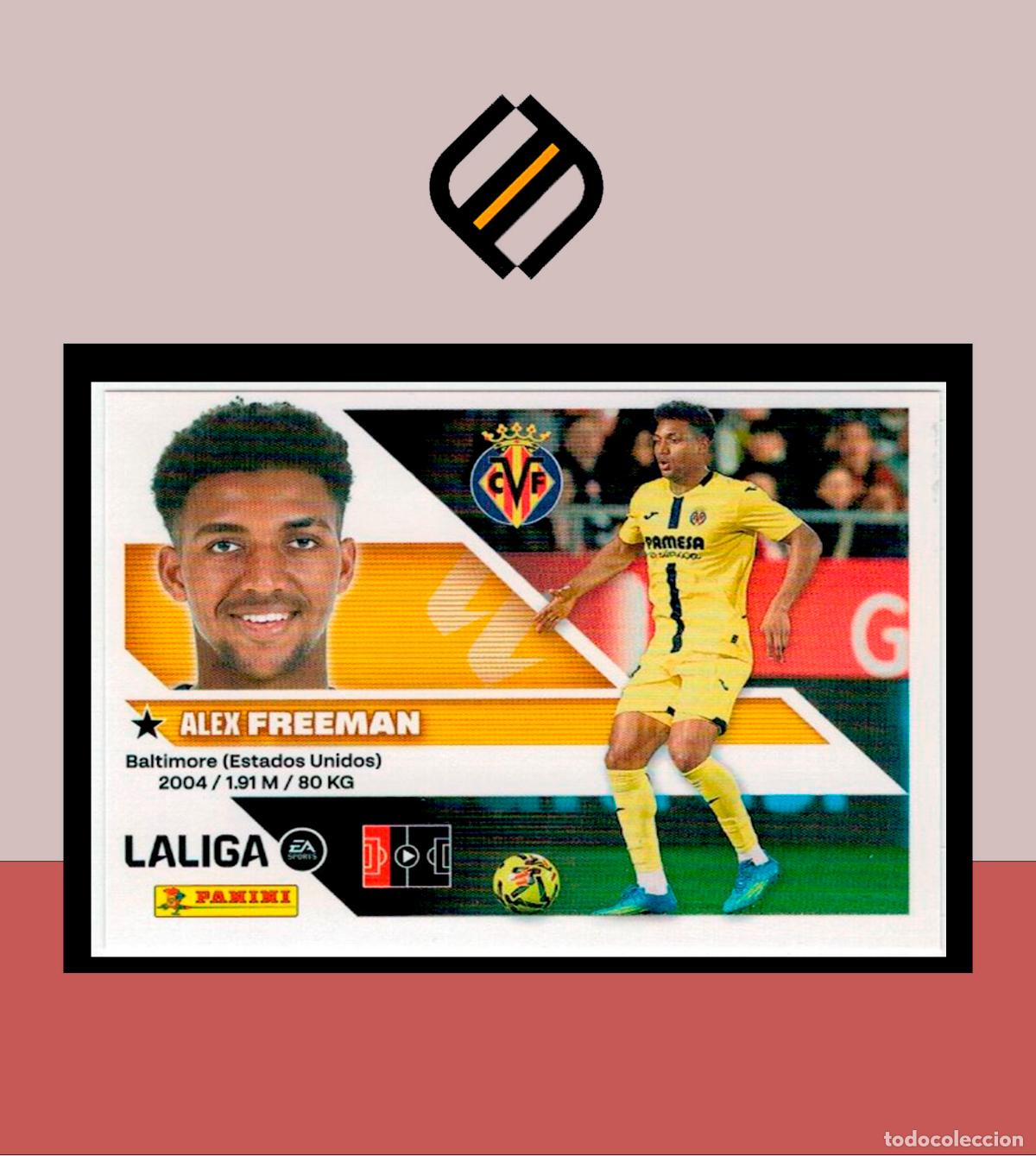 Cromos de f&uacute;tbol: LIGA ESTE 2026 2027 26 27 PANINI VILLARREAL CF N&ordm; 7B FREEMAN STICKER ALB&Uacute;M COLECCI&Oacute;N