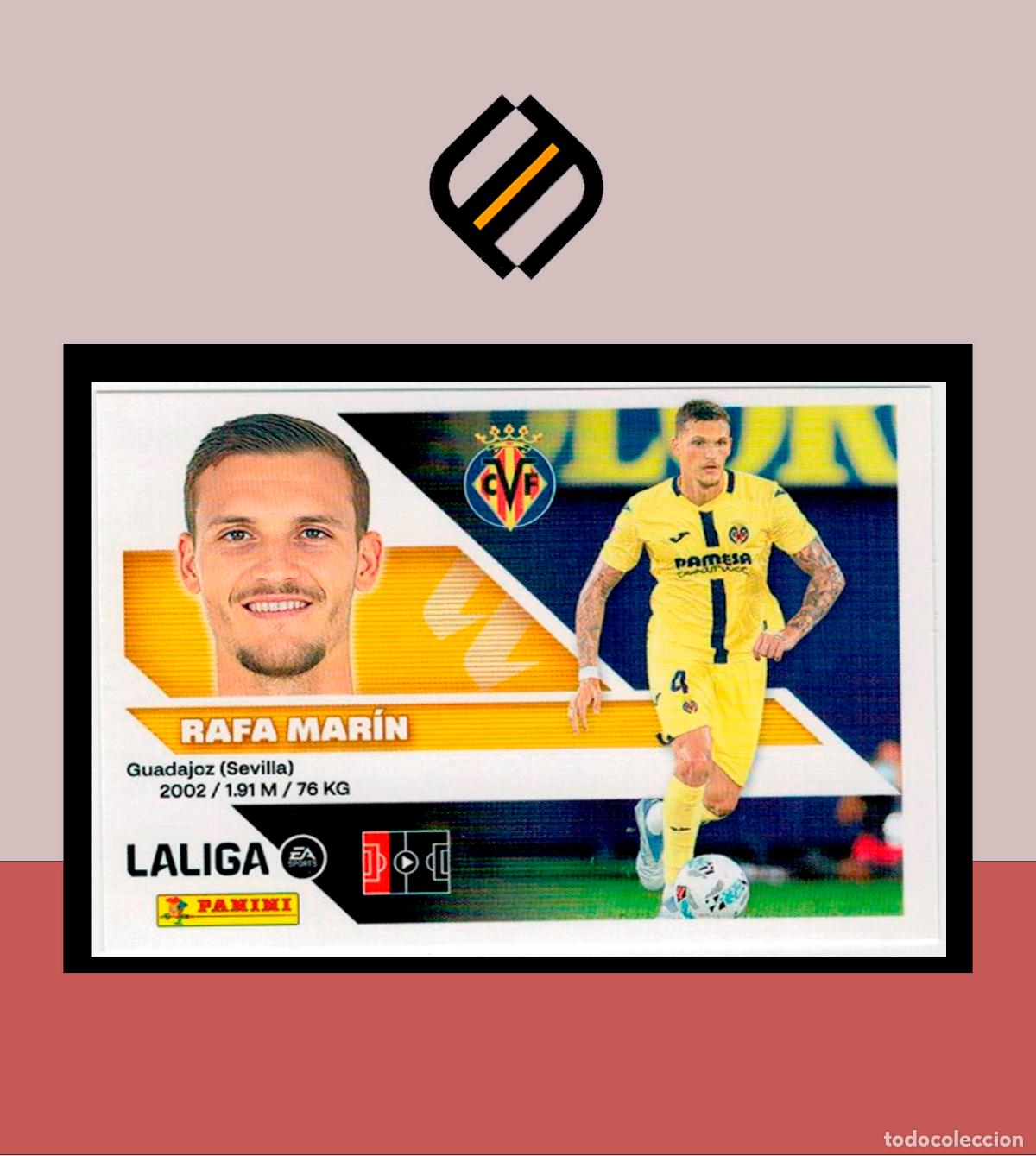 Cromos de f&uacute;tbol: LIGA ESTE 2026 2027 26 27 PANINI VILLARREAL CF N&ordm; 8B RAFA MAR&Iacute;N STICKER ALB&Uacute;M COLECCI&Oacute;N