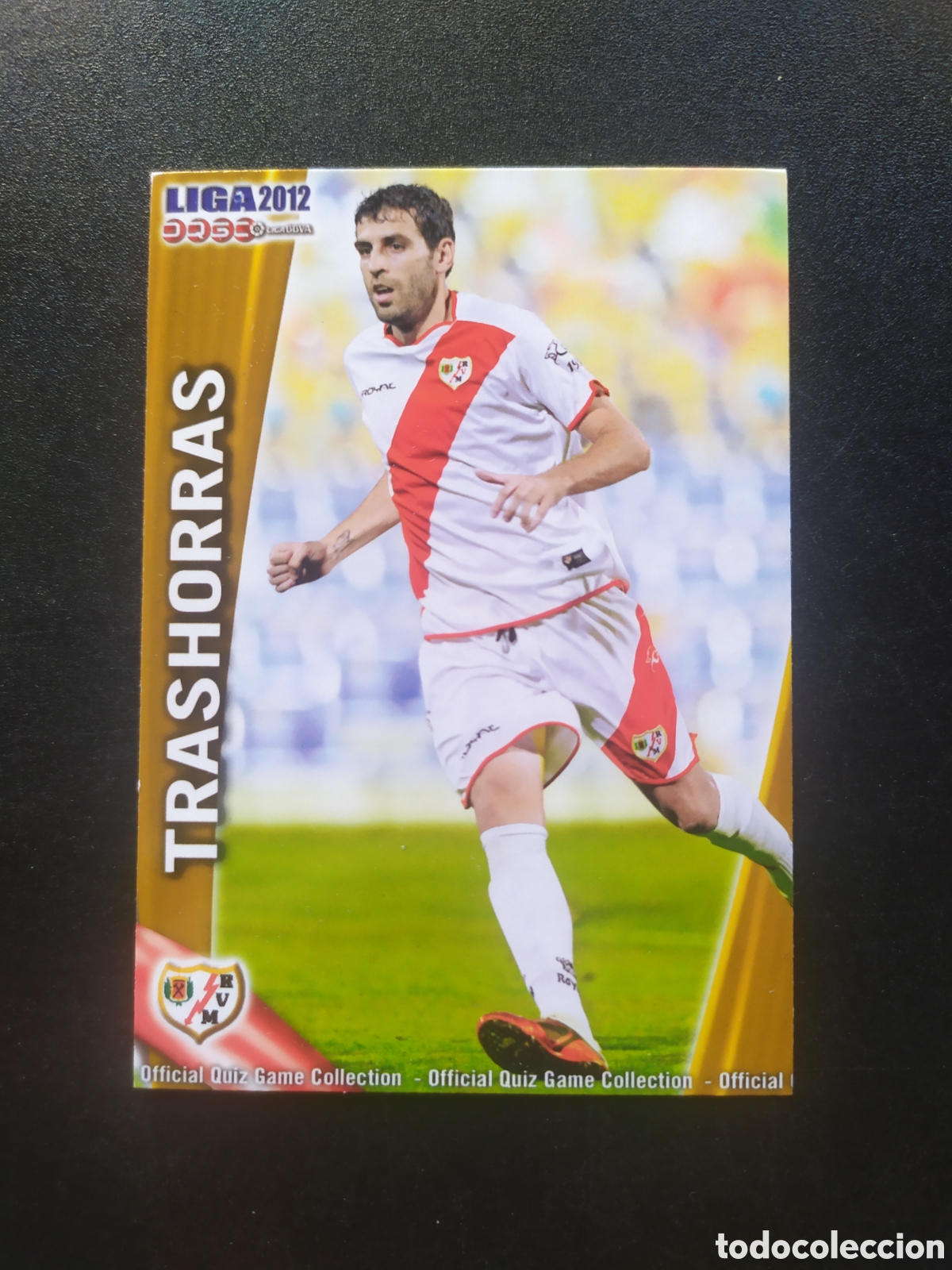 Cromos de f&uacute;tbol: Mundicromo fichas Liga 2011 2012 11 12 Trashorras n&deg; 660 Rayo Vallecano