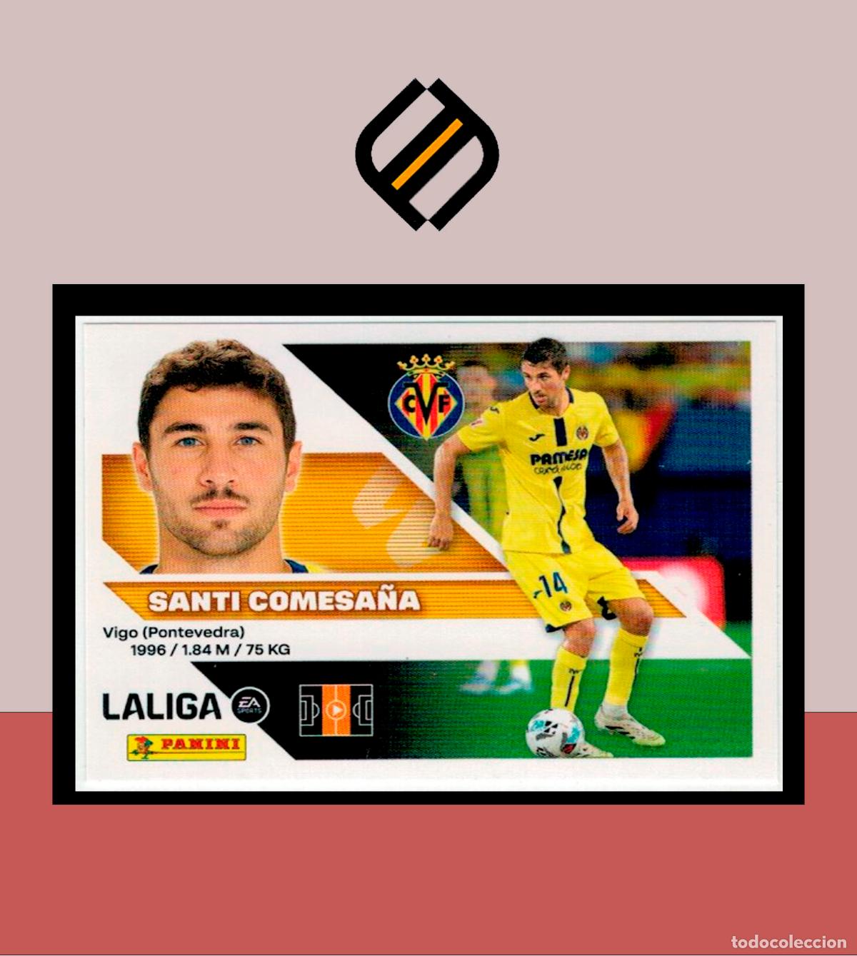 Cromos de f&uacute;tbol: LIGA ESTE 2026 2027 26 27 PANINI VILLARREAL CF N&ordm; 12 SANTI COMESA&Ntilde;A STICKER ALB&Uacute;M COLECCI&Oacute;N