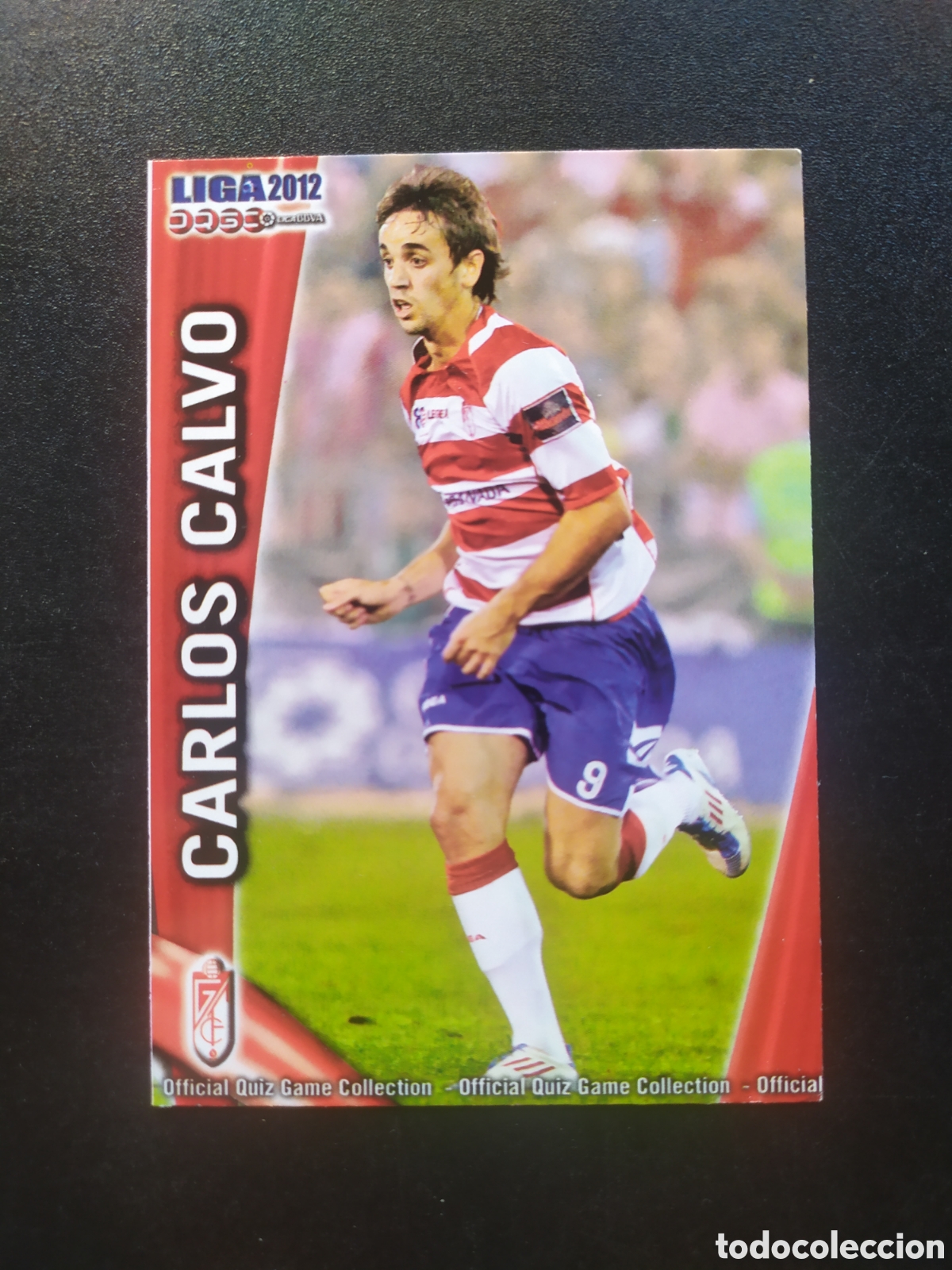 Cromos de f&uacute;tbol: Mundicromo fichas Liga 2011 2012 11 12 Carlos Calvo n&deg; 530 Granada