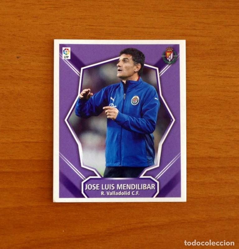 Cromos de f&uacute;tbol: Valladolid - Jos&eacute; Luis Mendilibar, Entrenador - Liga 2008-2009, 08-09 - Ediciones Este -Nunca pegado