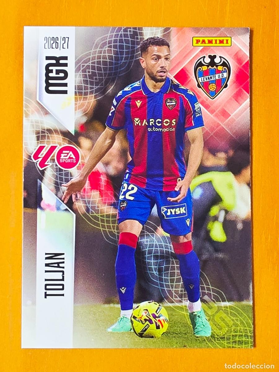 Cromos de f&uacute;tbol: 202 Jeremy Toljan, Levante UD, Panini Megacracks MGK 2026 2027 26 27