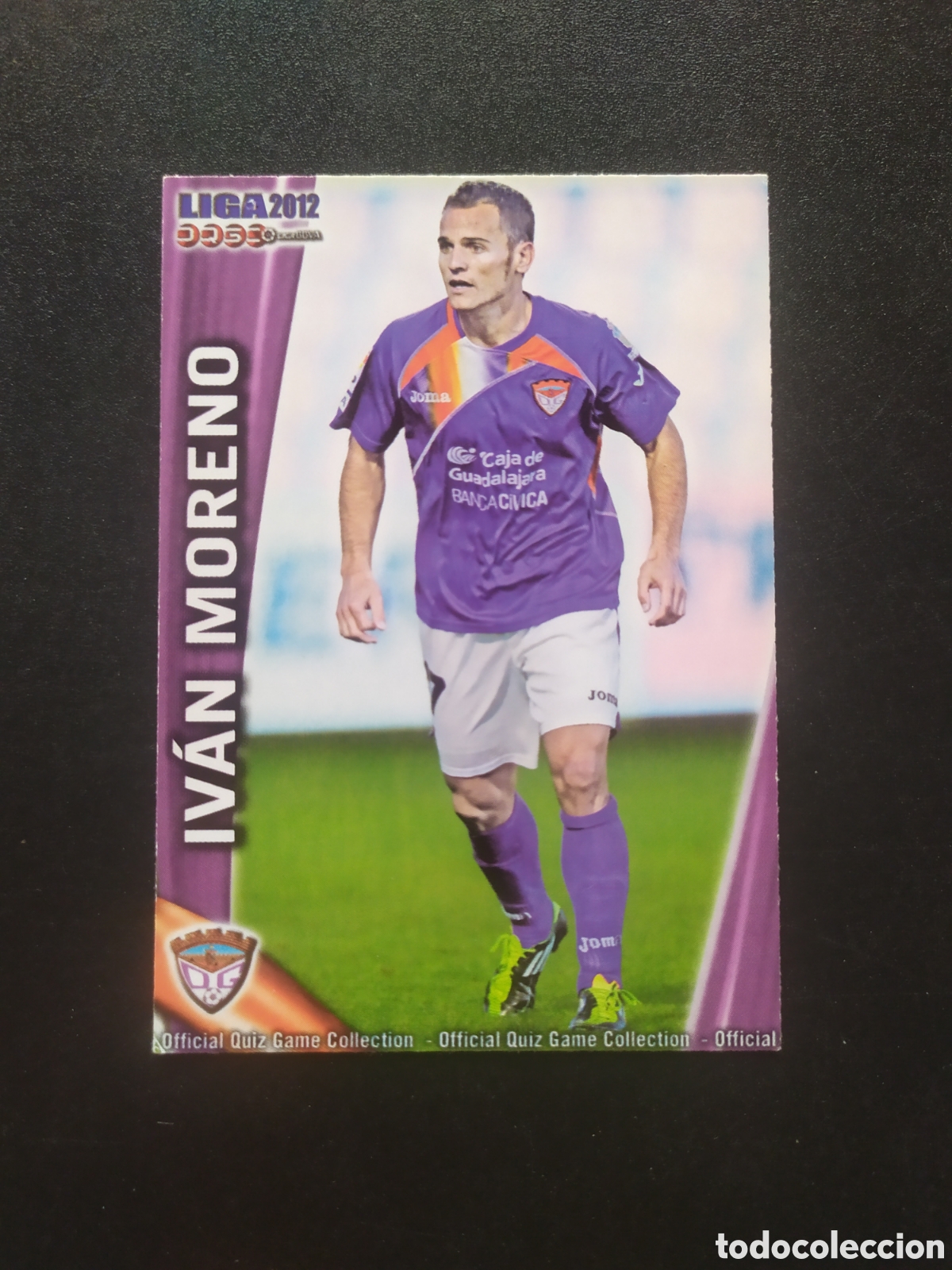 Cartes &agrave; collectionner de Football: Mundicromo fichas Liga 2011 2012 11 12 Iv&aacute;n Moreno n&deg; 1165 Guadalajara