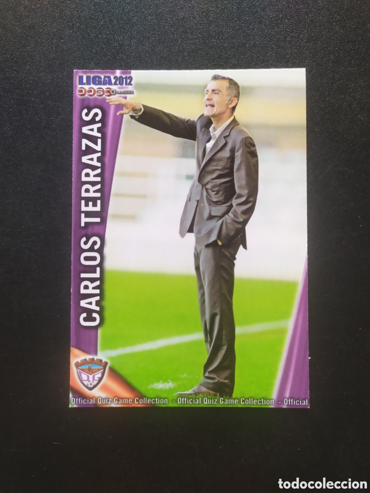 Cromos de f&uacute;tbol: Mundicromo fichas Liga 2011 2012 11 12 Carlos Terrazas n&deg; 1155 Guadalajara