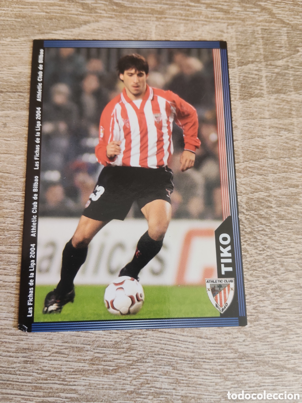Cromos de f&uacute;tbol: Mundicromo las fichas de la liga 2004 180 Tiko Athletic de Bilbao