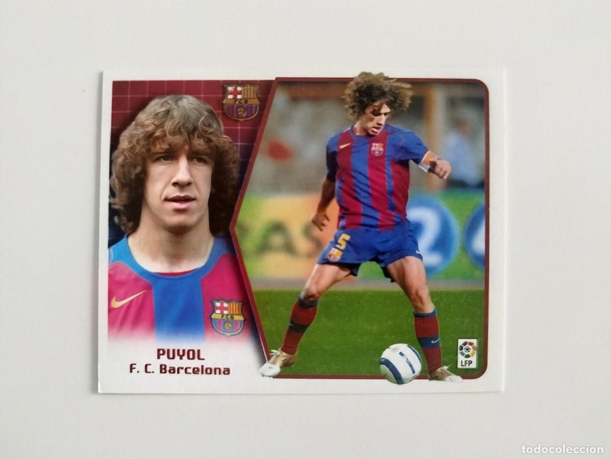 Cromos de f&uacute;tbol: Puyol SIN PEGAR NUNCA PEGADO FC Barcelona Liga Ediciones Este 05 06 / 2005 2006