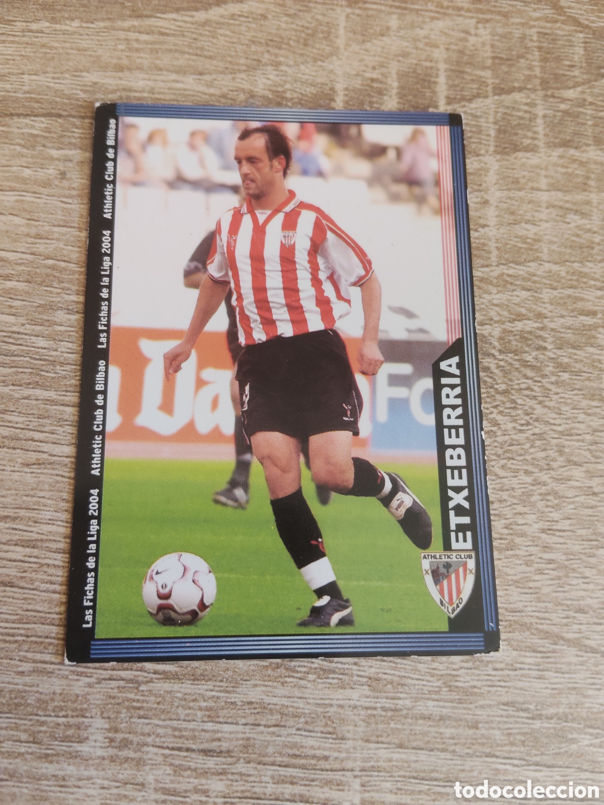 Cromos de f&uacute;tbol: Mundicromo las fichas de la liga 2004 183 Etxeberria Athletic de Bilbao