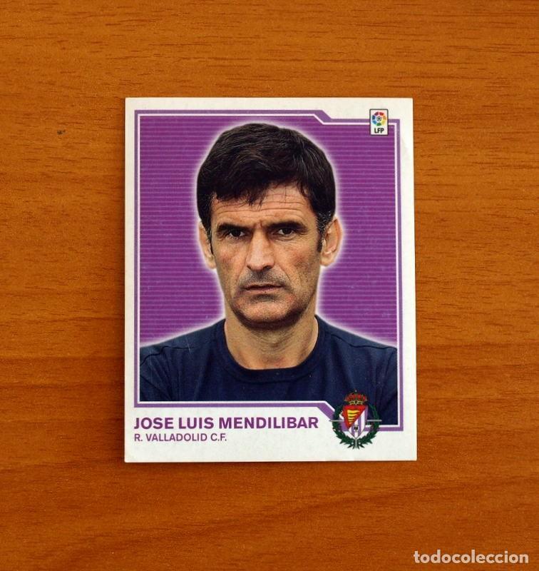 Cromos de f&uacute;tbol: Real Valladolid -Jos&eacute; Luis Mendilibar -Entrenador -Liga 2007-2008-07-08 -Ediciones Este-Nunca pegado