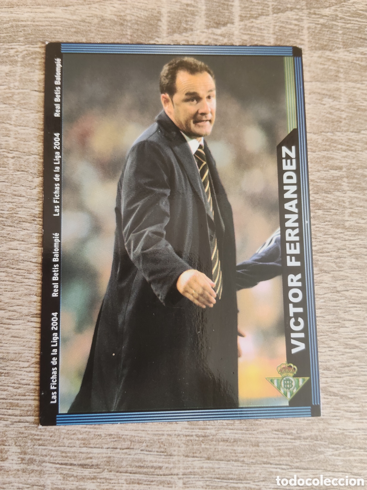 Cromos de f&uacute;tbol: Mundicromo las fichas de la liga 2004 192 V&iacute;ctor Fern&aacute;ndez Real Betis