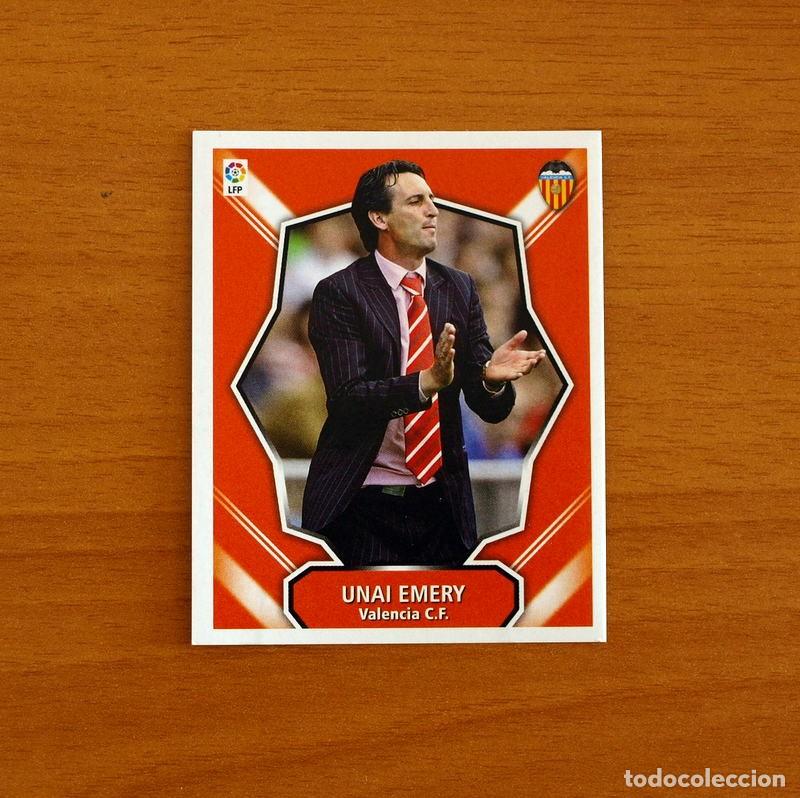 Cromos de f&uacute;tbol: Valencia - Unai Emery, Entrenador - Liga 2008-2009, 08-09 - Ediciones Este - Nunca pegado