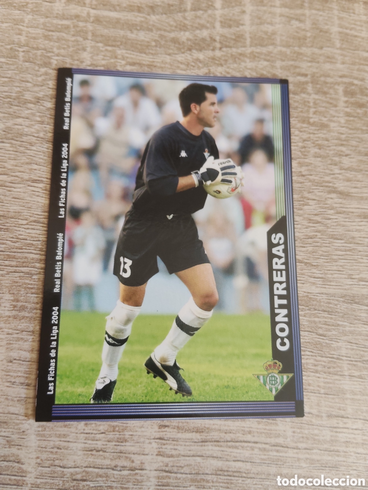 Cromos de f&uacute;tbol: Mundicromo las fichas de la liga 2004 194 Contreras Real Betis