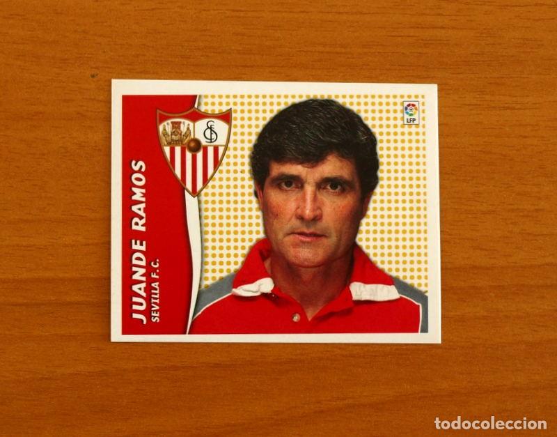 Cromos de f&uacute;tbol: Sevilla - Juande Ramos, Entrenador - Liga 2006-2007, 06-07 - Ediciones Este - Nunca pegado