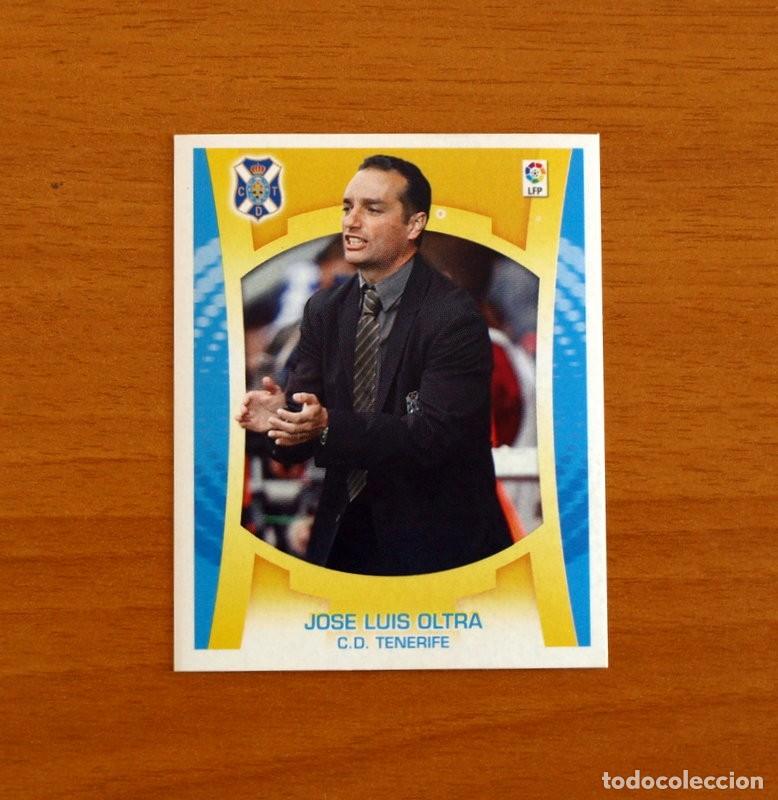 Cromos de f&uacute;tbol: Tenerife - Jos&eacute; Luis Oltra, Entrenador - Liga 2009-2010, 09-10 - Ediciones Este - Nunca pegado