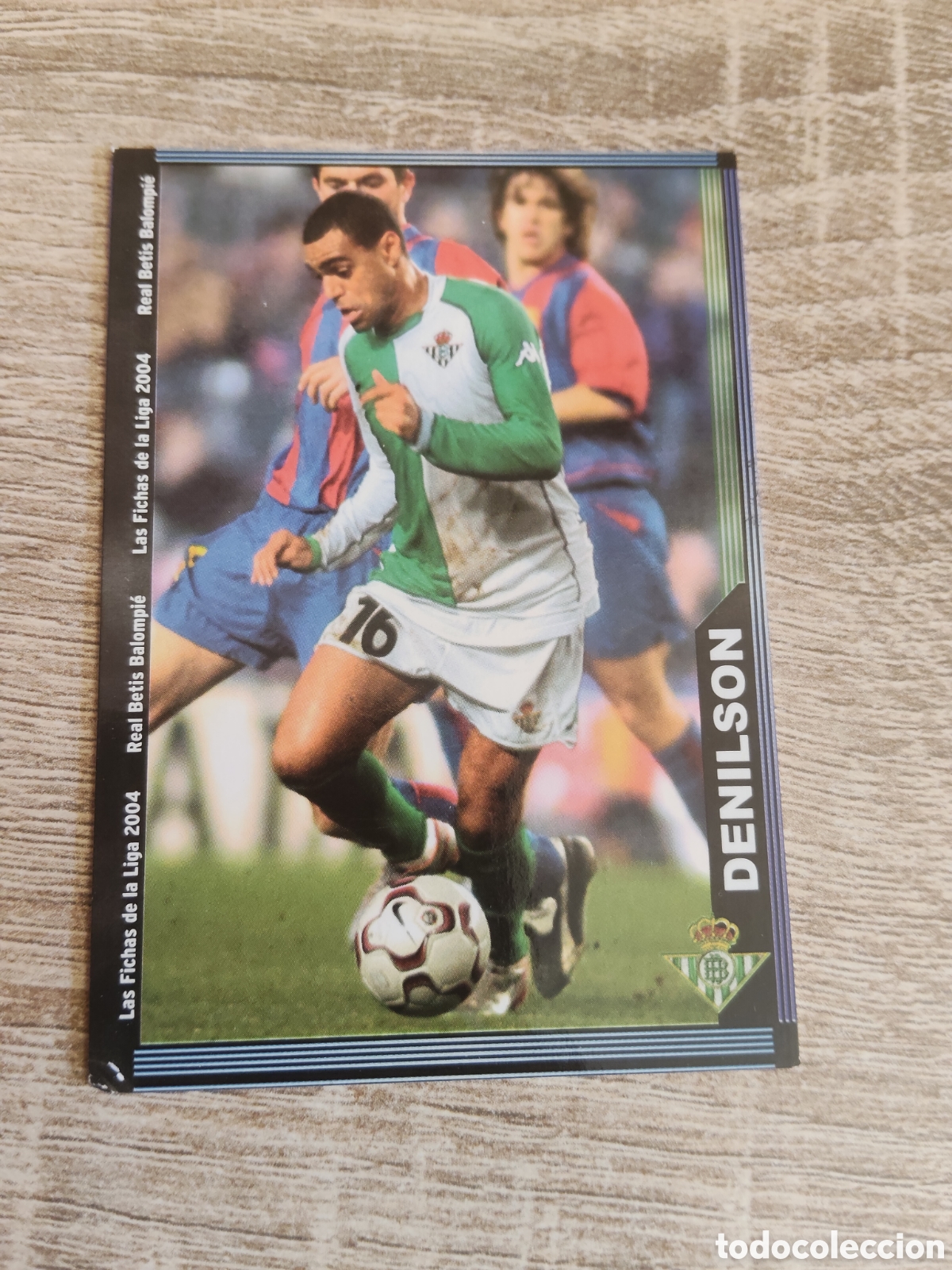 Cromos de f&uacute;tbol: Mundicromo las fichas de la liga 2004 208 Denilson Real Betis