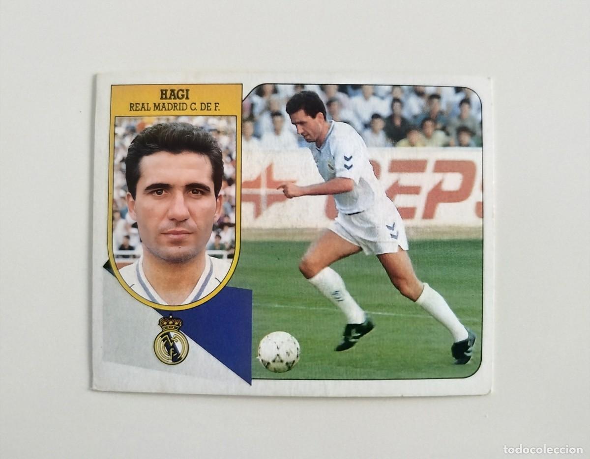 Cromos de f&uacute;tbol: Hago SIN PEGAR NUNCA PEGADO Real Madrid CF Liga Ediciones Este 91 92 / 1991 1992