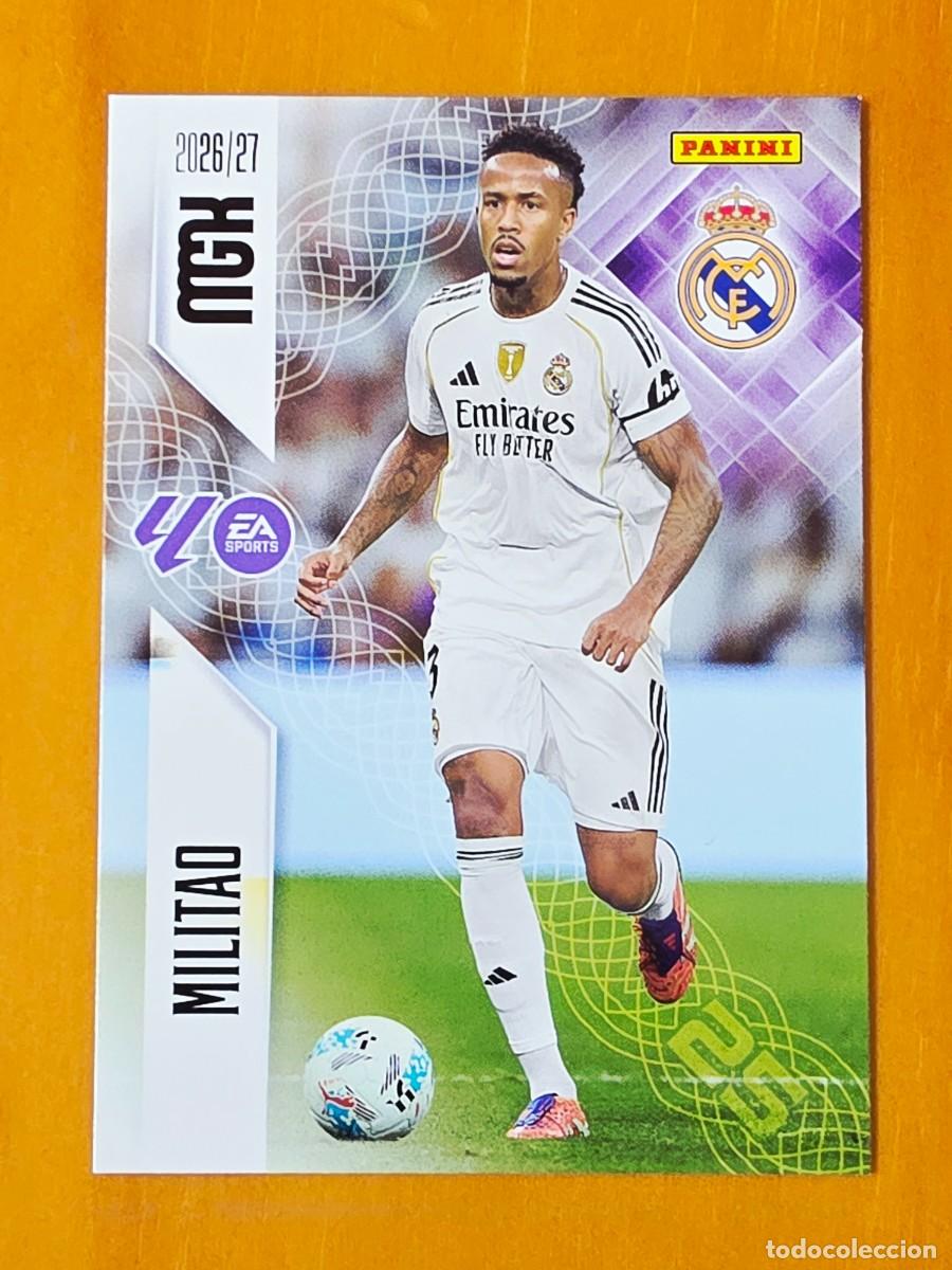 Figurine di Calcio: 221 Eder Milit&atilde;o, Real Madrid, Panini Megacracks MGK 2026 2027 26 27