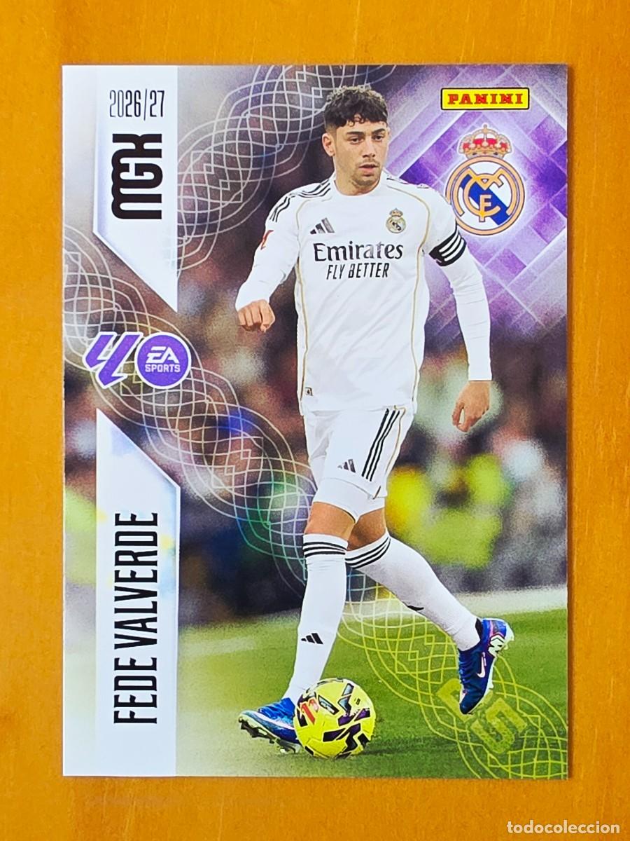 Cromos de f&uacute;tbol: 226 Fede Valverde, Real Madrid, Panini Megacracks MGK 2026 2027 26 27