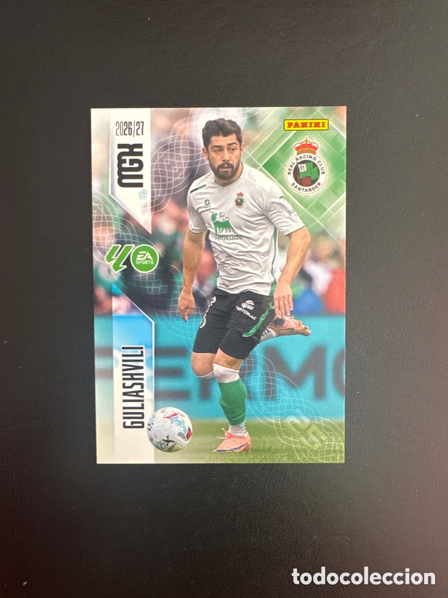Cromos de f&uacute;tbol: GULIASHVILI RACING DE SANTANDER NUMERO 286 MEGACRACKS 2026 2027