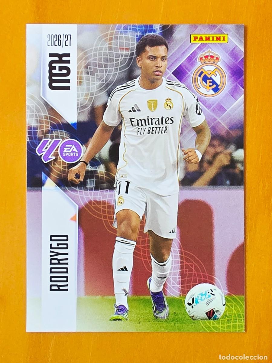 Cromos de f&uacute;tbol: 231 Rodrygo Goes, Real Madrid, Panini Megacracks MGK 2026 2027 26 27