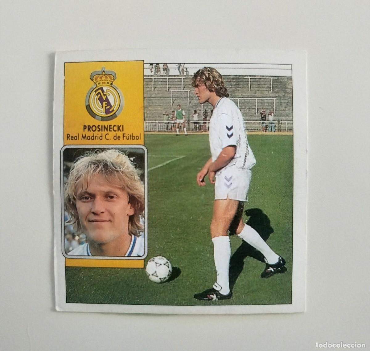 Cromos de f&uacute;tbol: Prosinecki DESPEGADO Real Madrid CF Liga Ediciones Este 92 93 / 1992 1993