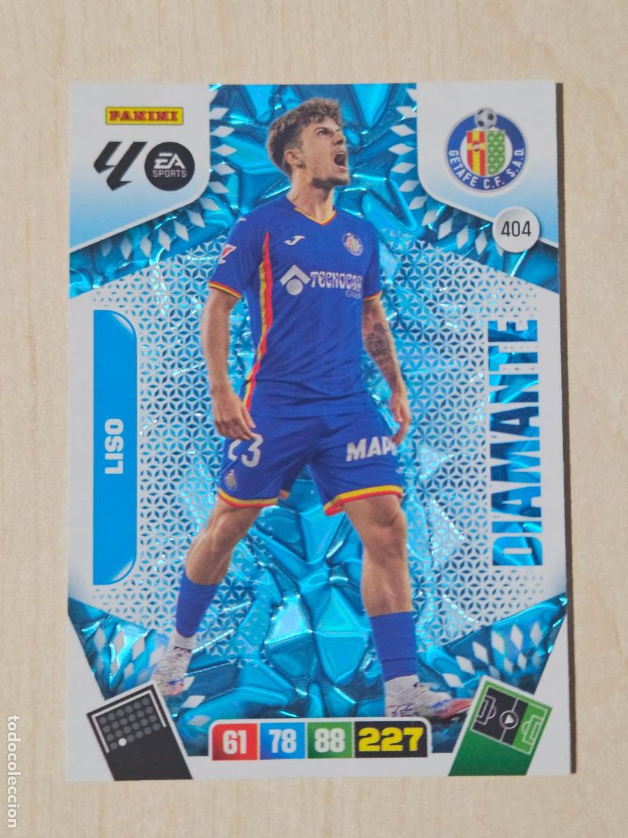 Cromos de f&uacute;tbol: FICHA N&ordm; 404 LISO - ADRENALYN 25 26 - PANINI 2025 - 26 - CROMO - DIAMANTE