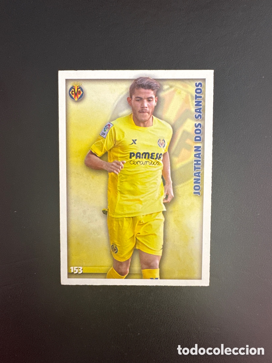 Figurine di Calcio: JONATHAN DOS SANTOS VILLARREAL N&Uacute;MERO 153 MUNDICROMO 2014 2015 LAS FICHAS QUIZ DE LA LIGA 2014 2015