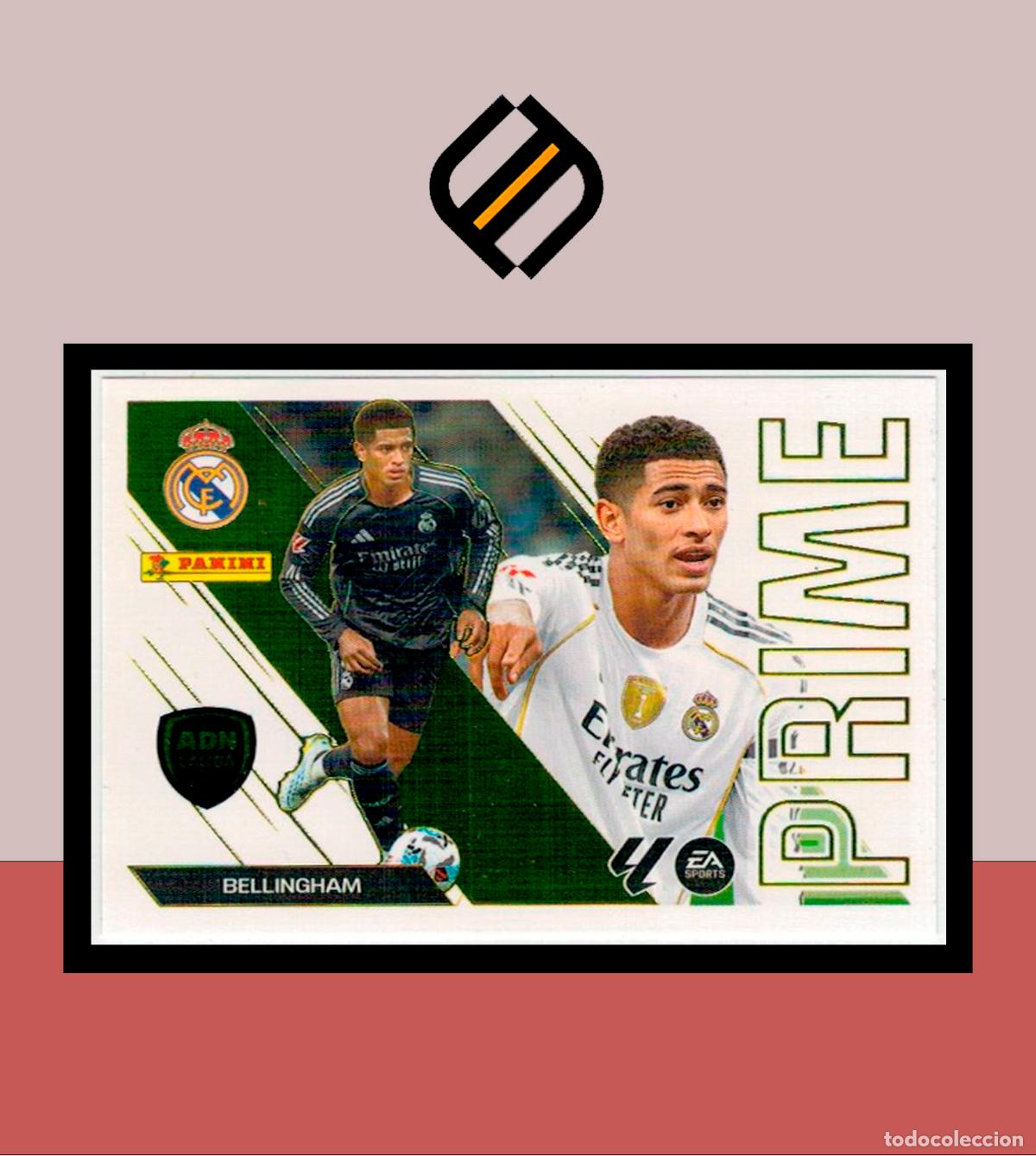 Cromos de f&uacute;tbol: LIGA ESTE 2026 2027 26 27 PANINI ADN PRIME N&ordm; 2 BELLINGHAM REAL MADRID STICKER ALB&Uacute;M COLECCI&Oacute;N