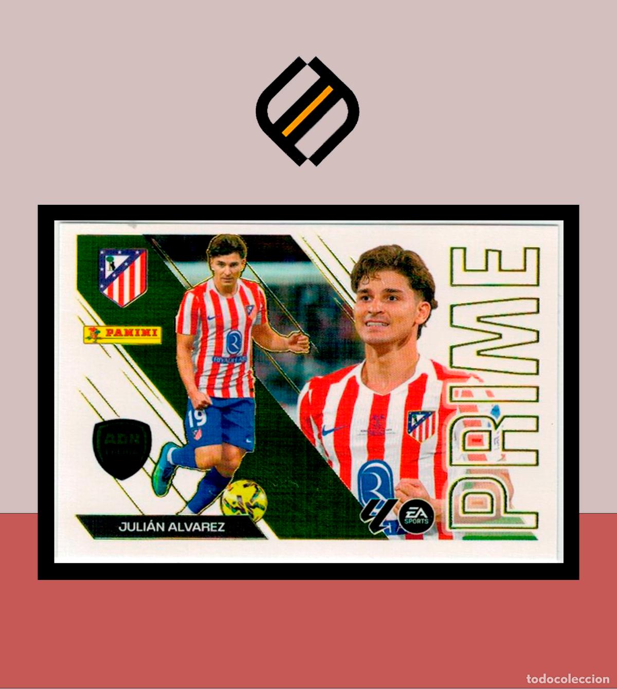 Cromos de f&uacute;tbol: LIGA ESTE 2026 2027 26 27 PANINI ADN PRIME 5 JULI&Aacute;N &Aacute;LVAREZ ATL&Eacute;TICO MADRID STICKER ALB&Uacute;M COLECCI&Oacute;N