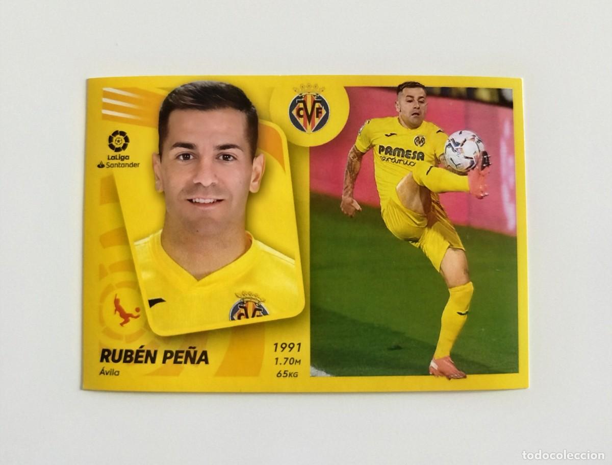 Cartes &agrave; collectionner de Football: Rub&eacute;n Pe&ntilde;a 7 BIS COLOCA SIN PEGAR NUNCA PEGADO Villarreal CF Liga Ediciones Este 21 22 / 2021 2022
