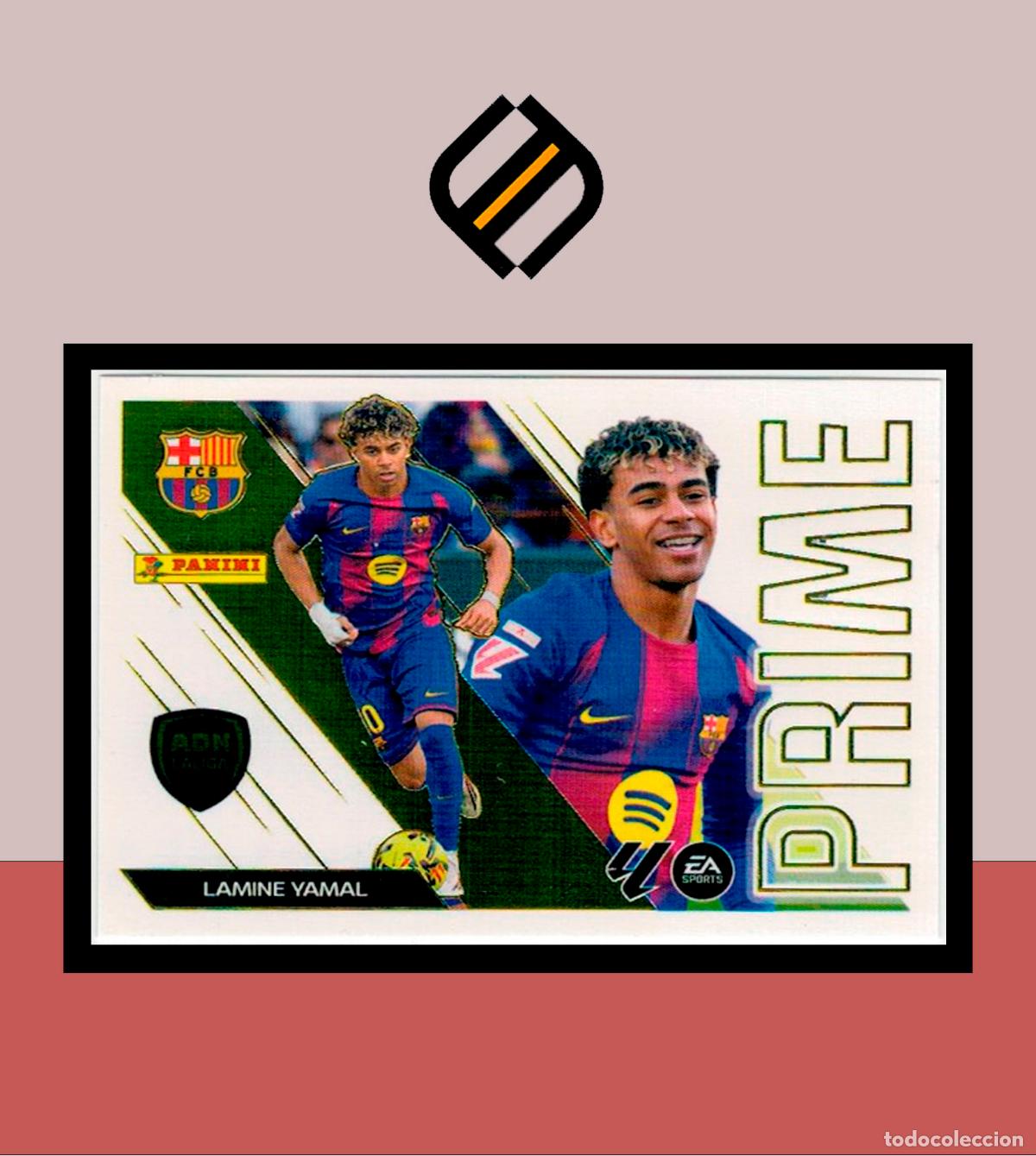 Cartes &agrave; collectionner de Football: LIGA ESTE 2026 2027 26 27 PANINI ADN PRIME 6 LAMINE YAMAL BARCELONA BAR&Ccedil;A STICKER ALB&Uacute;M COLECCI&Oacute;N