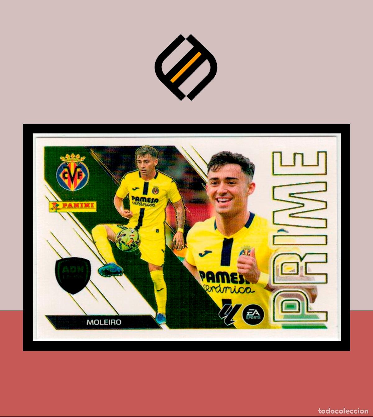 Cromos de f&uacute;tbol: LIGA ESTE 2026 2027 26 27 PANINI ADN PRIME 9 MOLEIRO VILLARREAL CF STICKER ALB&Uacute;M COLECCI&Oacute;N