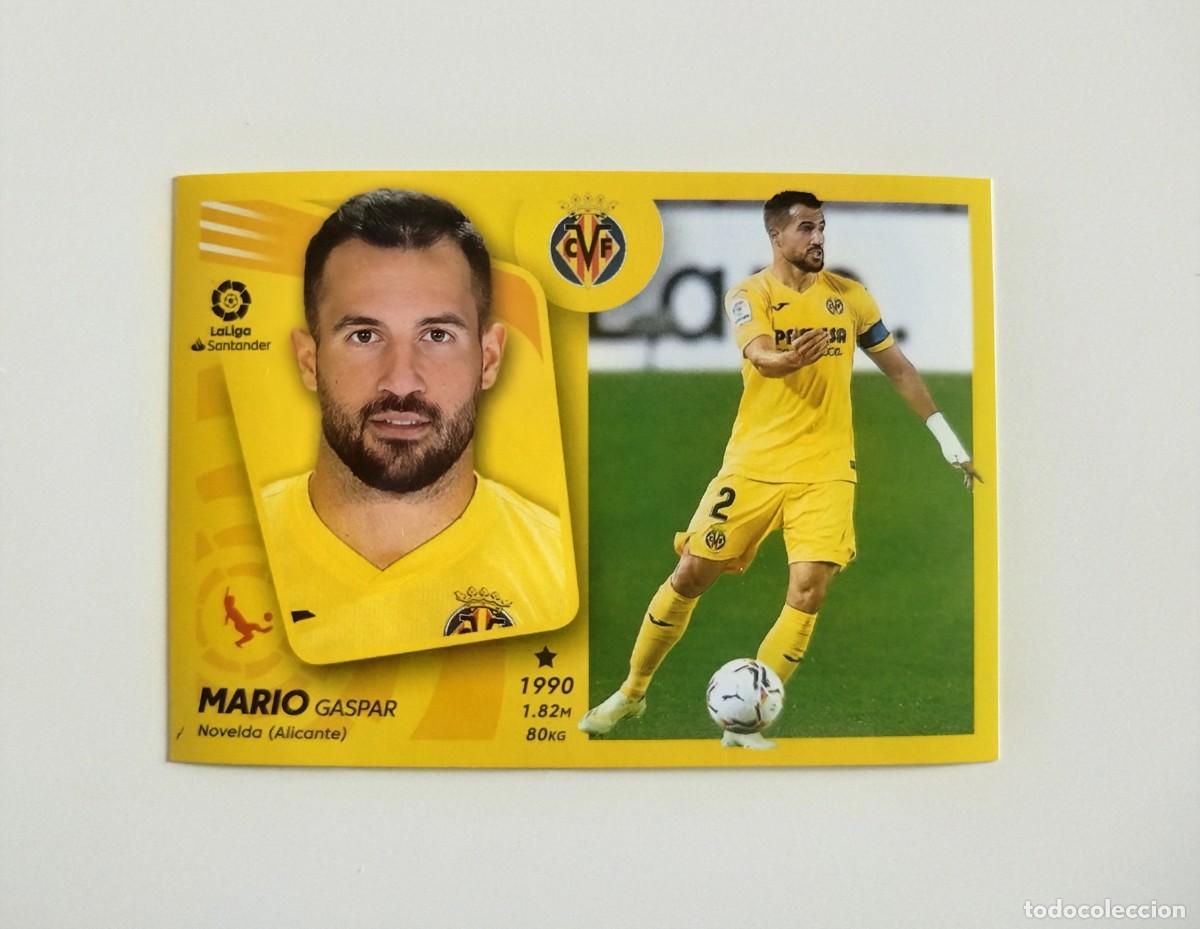 Cromos de f&uacute;tbol: Mario 7 SIN PEGAR NUNCA PEGADO Villarreal CF Liga Ediciones Este 21 22 / 2021 2022
