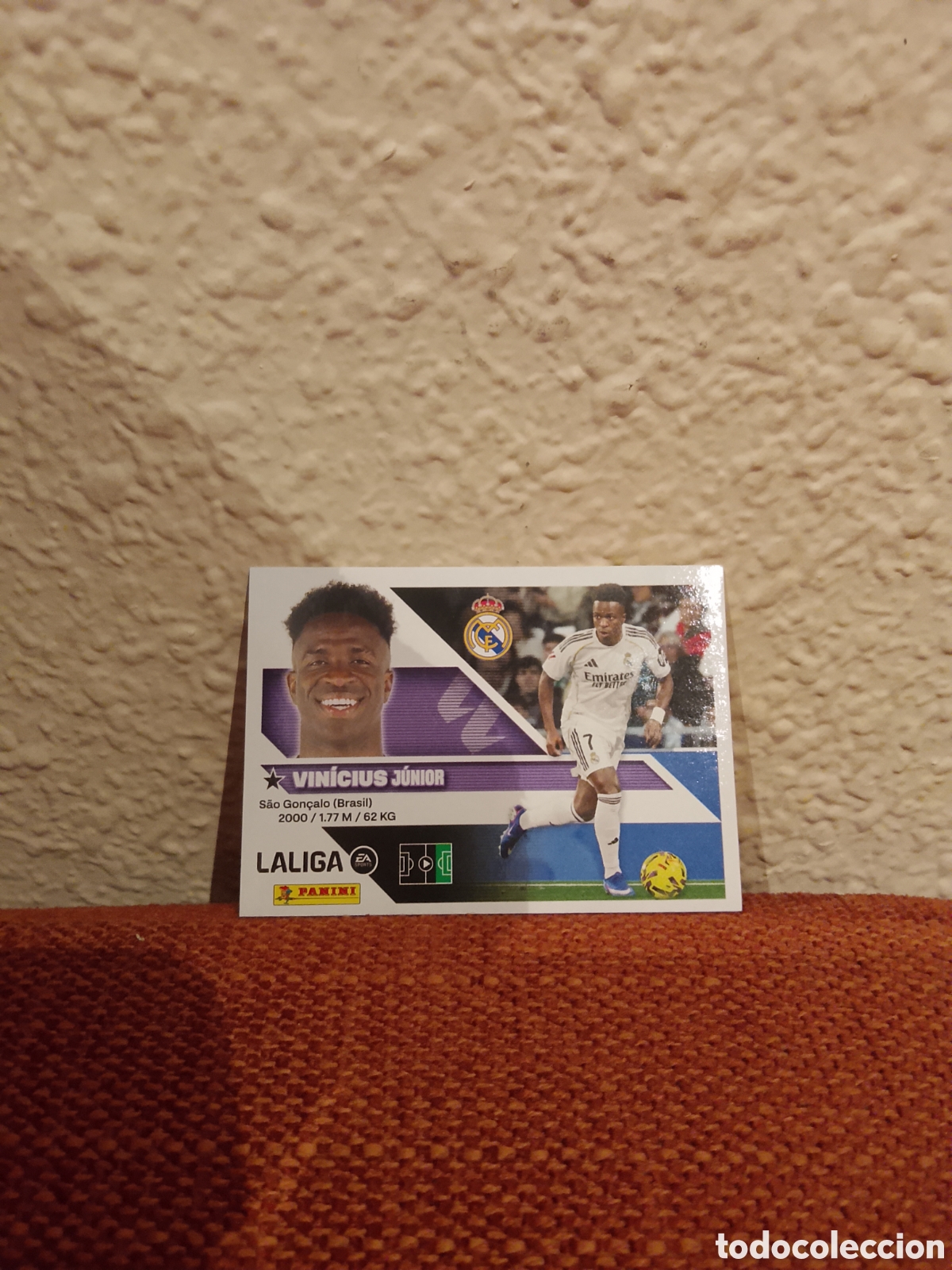 Cromos de f&uacute;tbol: Vinicius Junior Real Madrid 19 la liga este 26/27 2026 2027