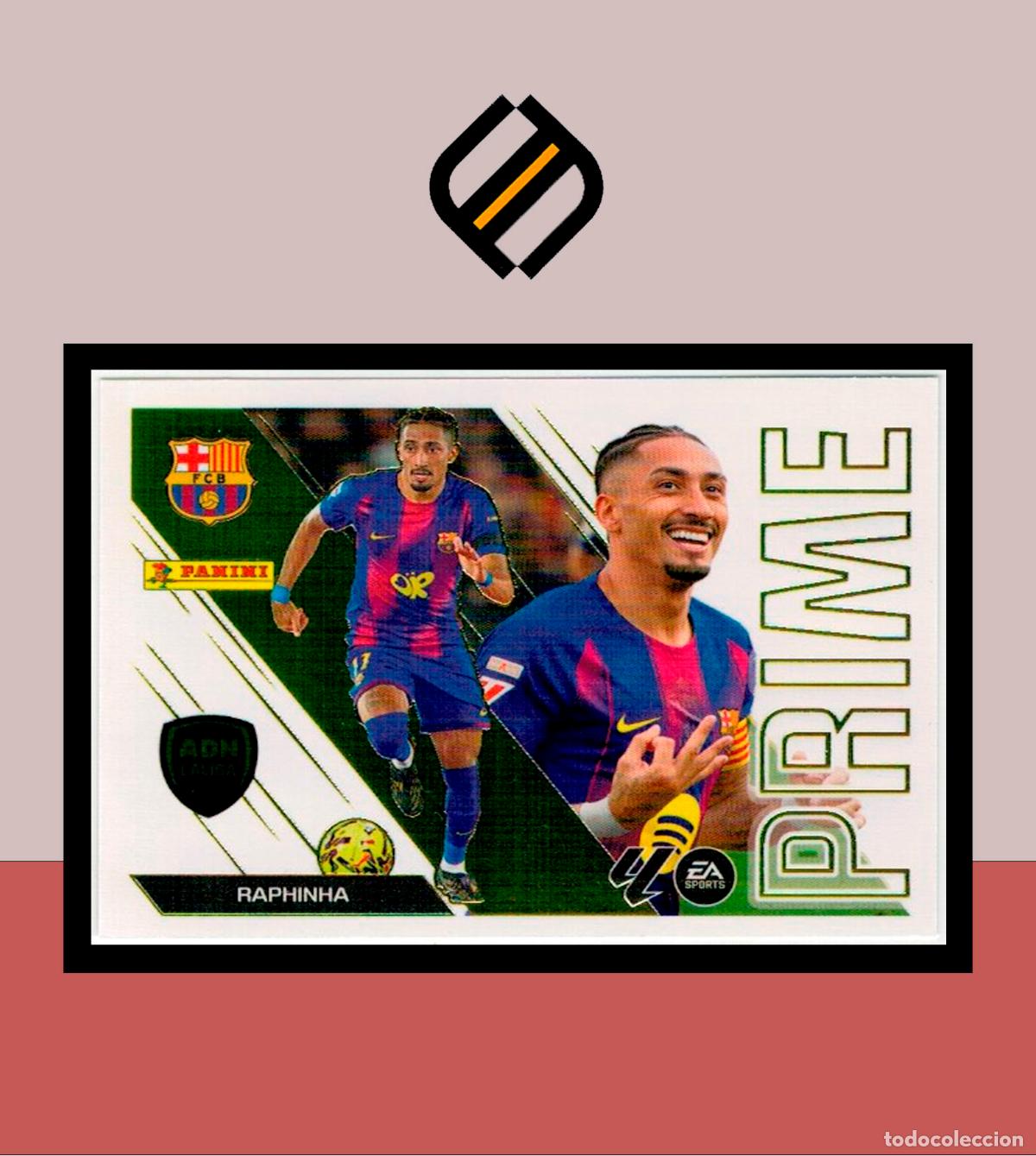 Figurine di Calcio: LIGA ESTE 2026 2027 26 27 PANINI ADN PRIME 13 RAPHINHA BARCELONA BAR&Ccedil;A STICKER ALB&Uacute;M COLECCI&Oacute;N