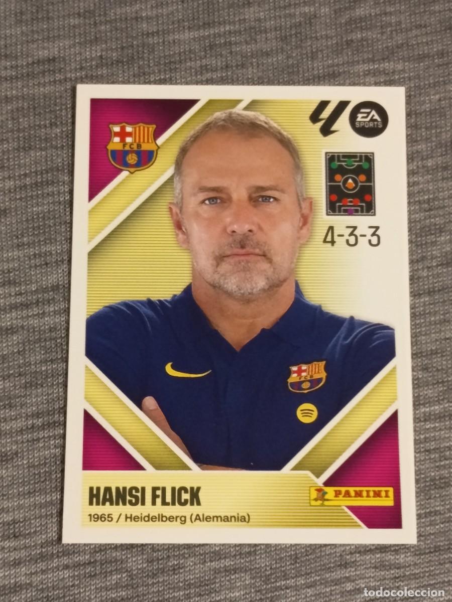 Cromos de Futebol: Liga este 26 27 Panini HANSI FLICK N&deg;2 BARCELONA nuevo