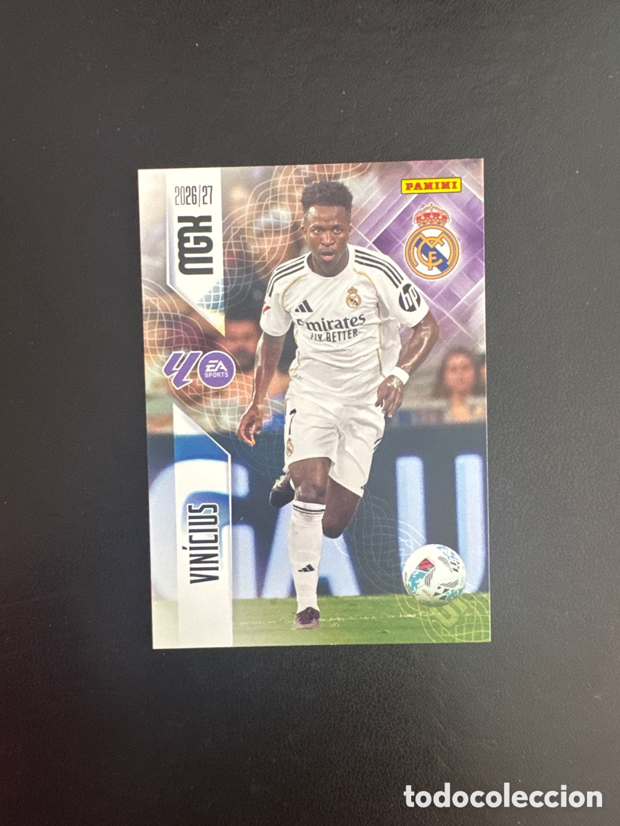 Cromos de Futebol: VINICIUS REAL MADRID NUMERO 234 MEGACRACKS 2026 2027