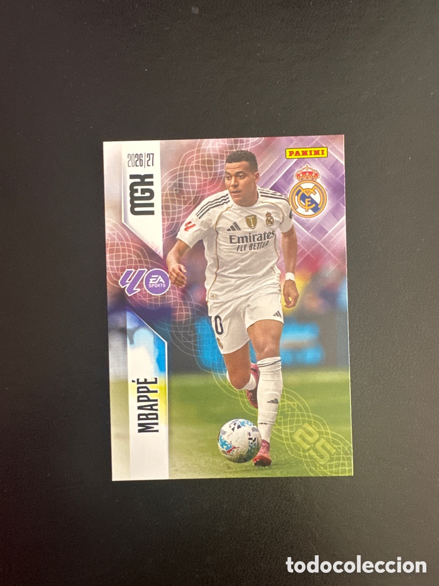 Cromos de Futebol: MBAPPE REAL MADRID NUMERO 232 MEGACRACKS 2026 2027