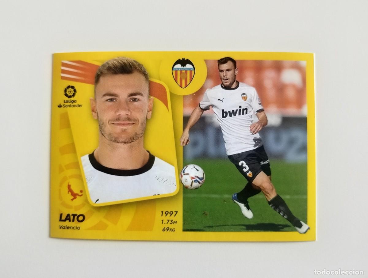 Cromos de Futebol: Lato 12A SIN PEGAR NUNCA PEGADO Valencia CF Liga Ediciones Este 21 22 / 2021 2022