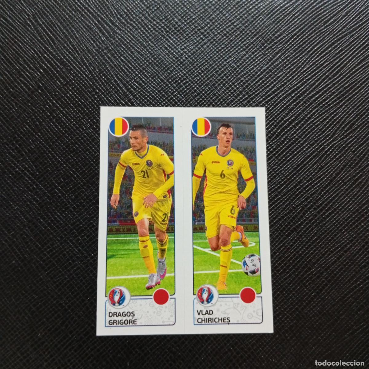 Cromos de f&uacute;tbol: 45 GRIGORE CHIRICHES RUMANIA PANINI EURO EUROCOPA FRANCIA 2016 CROMO FUTBOL 16 - SIN PEGAR