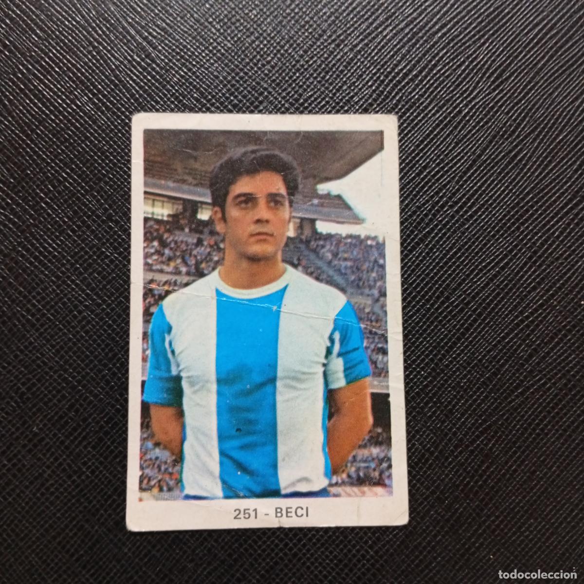 Cromos de f&uacute;tbol: 251 BECI DEPORTIVO RUIZ ROMERO 1970 1971 CROMO FUTBOL 70 MEJICO 71 - SIN PEGAR - A143 PG478