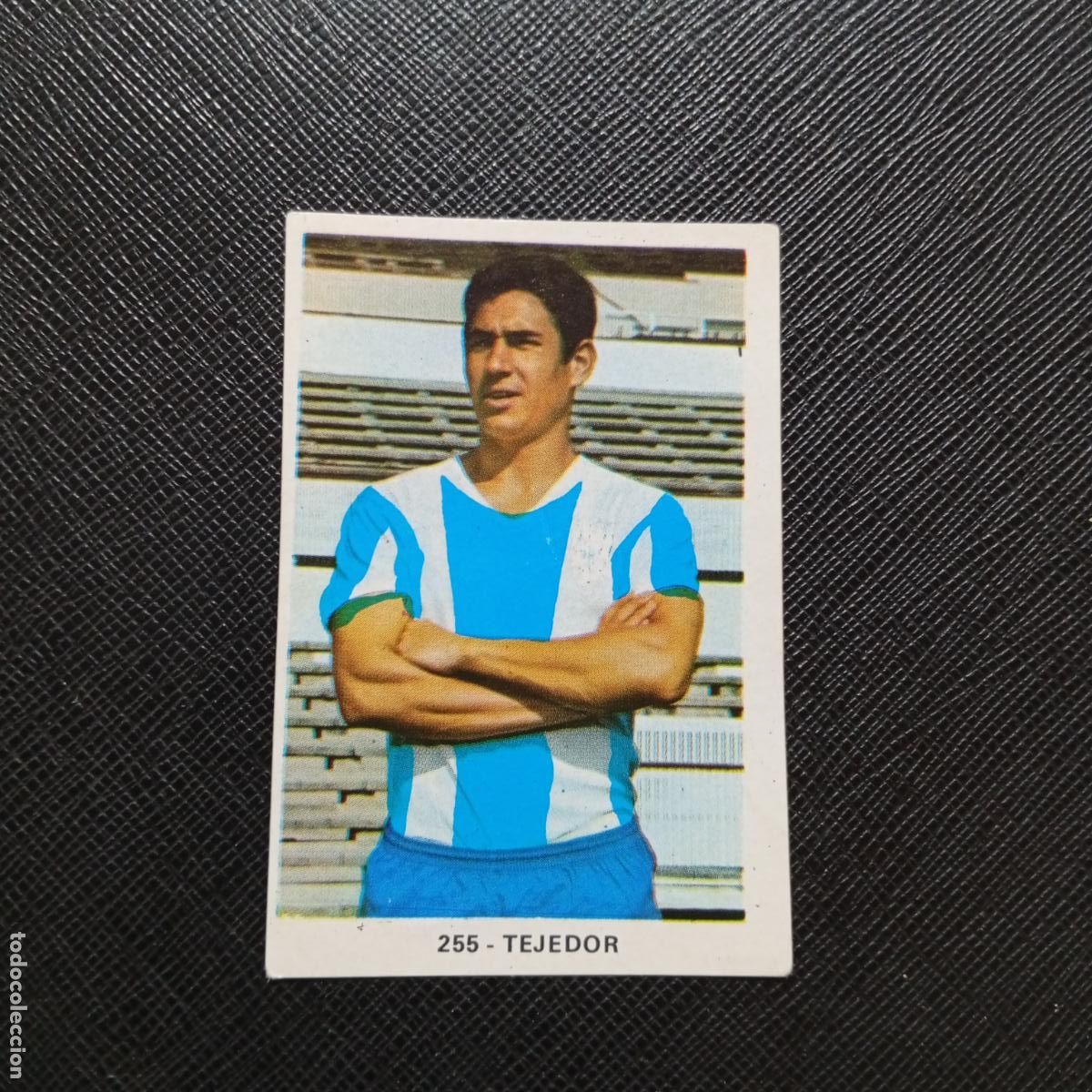 Cromos de f&uacute;tbol: 255 TEJEDOR DEPORTIVO RUIZ ROMERO 1970 1971 CROMO FUTBOL 70 MEJICO 71 - SIN PEGAR - A143 PG478
