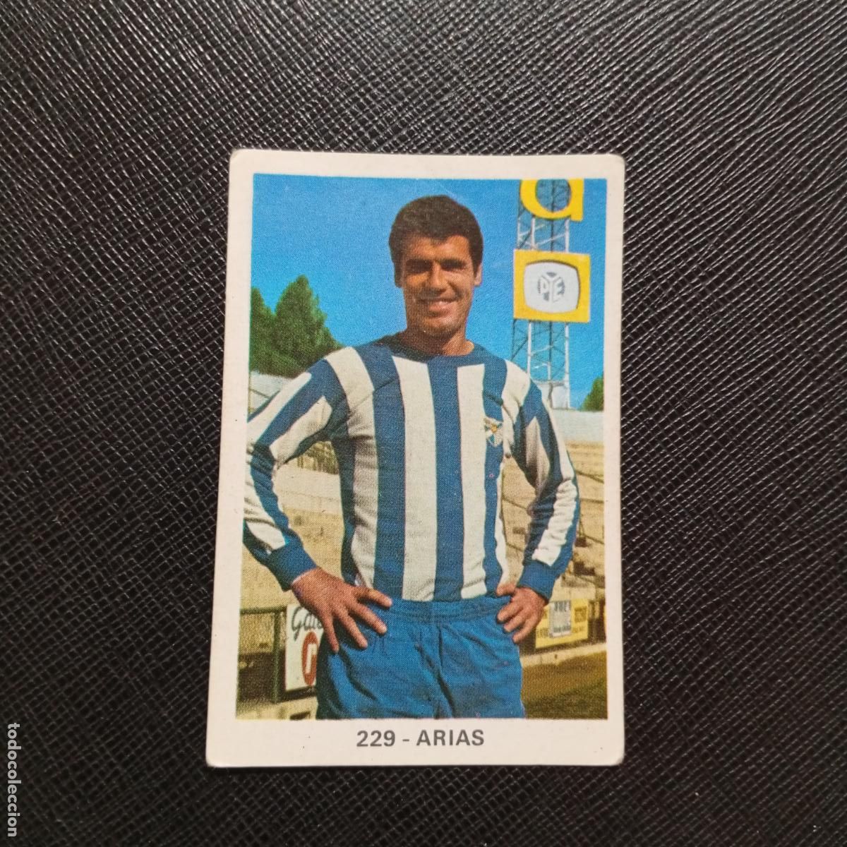 Cromos de f&uacute;tbol: 229 ARIAS MALAGA RUIZ ROMERO 1970 1971 CROMO FUTBOL 70 MEJICO 71 - SIN PEGAR - A143 PG478