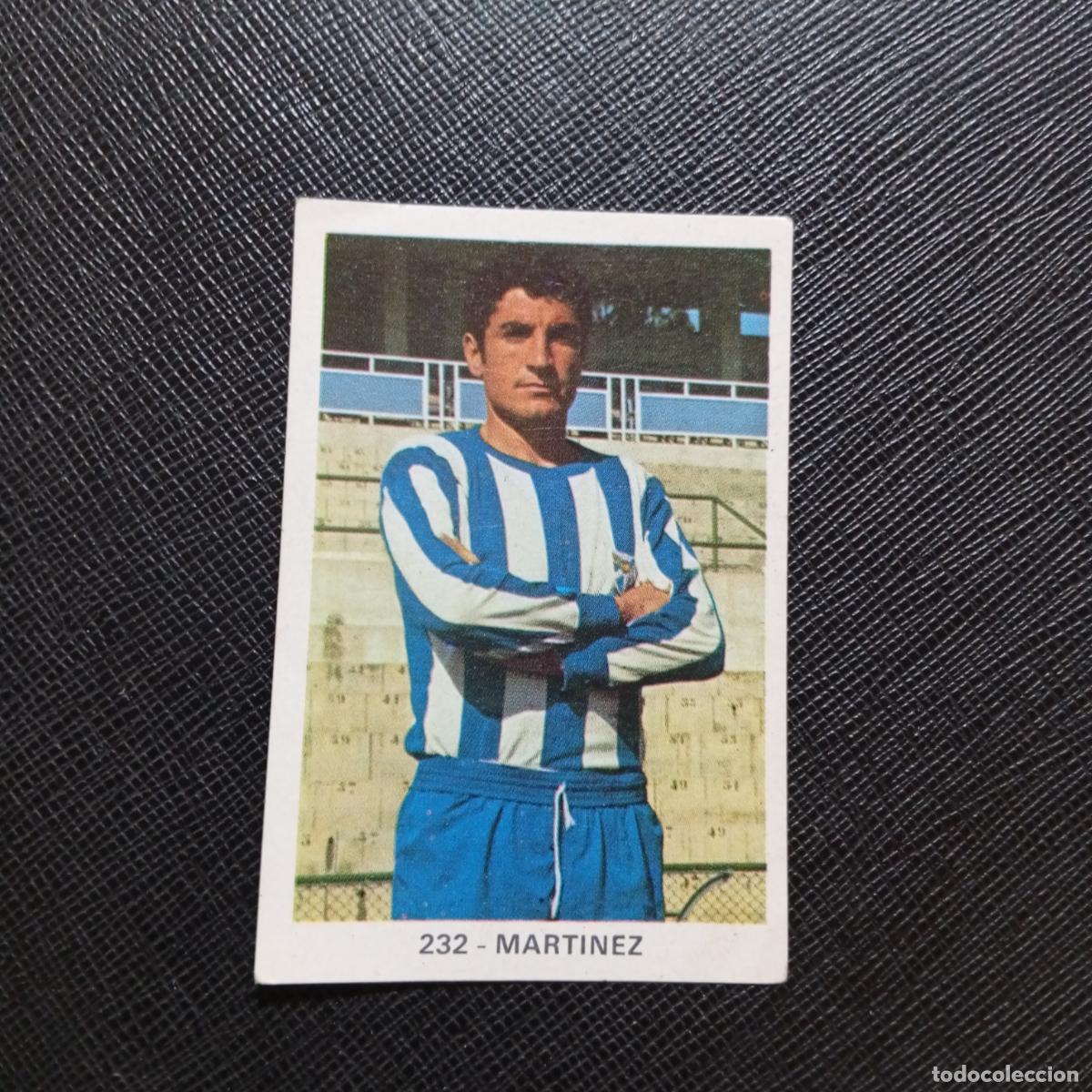 Cromos de f&uacute;tbol: 232 MARTINEZ MALAGA RUIZ ROMERO 1970 1971 CROMO FUTBOL 70 MEJICO 71 - SIN PEGAR - A143 PG478