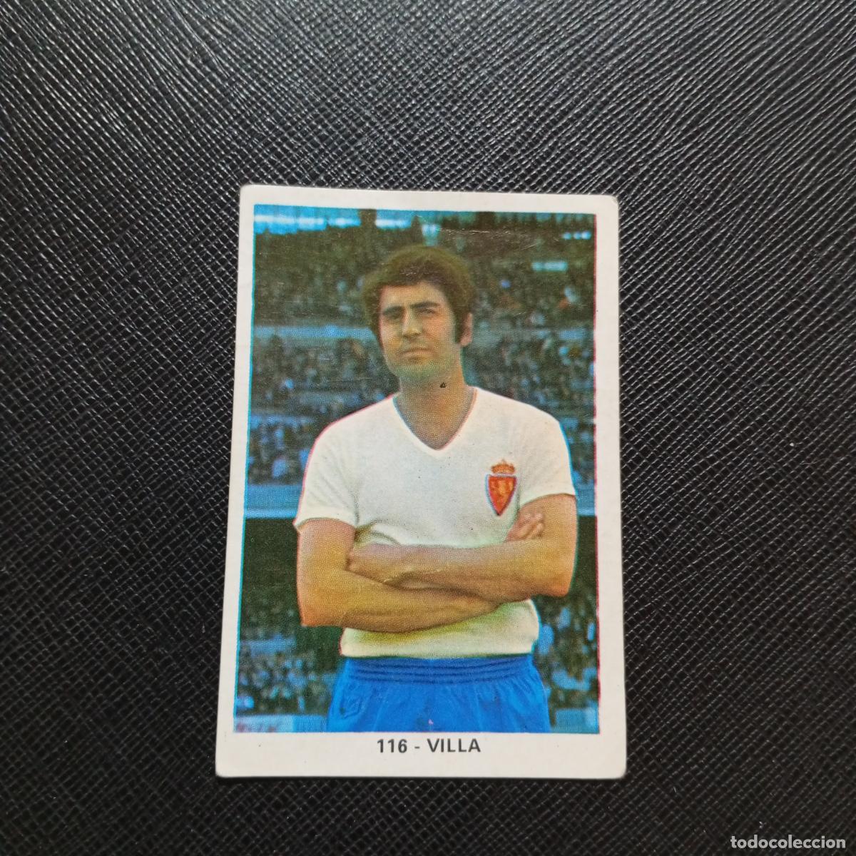 Cromos de f&uacute;tbol: 116 VILLA ZARAGOZA RUIZ ROMERO 1970 1971 CROMO FUTBOL 70 MEJICO 71 - SIN PEGAR - A143 PG496