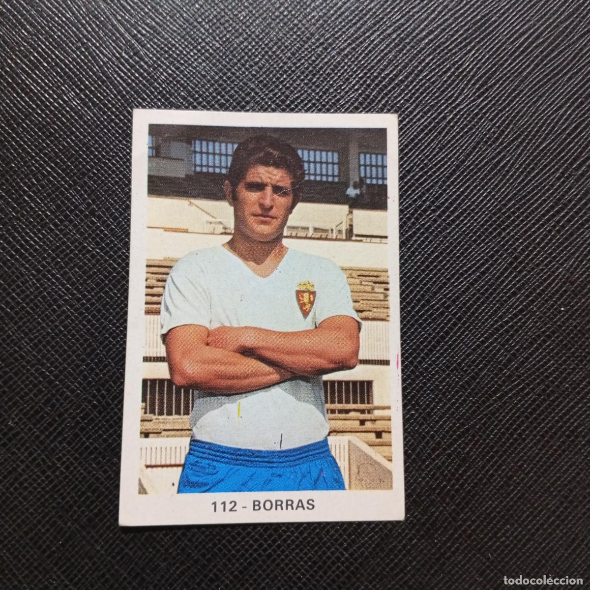 Cromos de f&uacute;tbol: 112 BORRAS ZARAGOZA RUIZ ROMERO 1970 1971 CROMO FUTBOL 70 MEJICO 71 - SIN PEGAR - A143 PG496