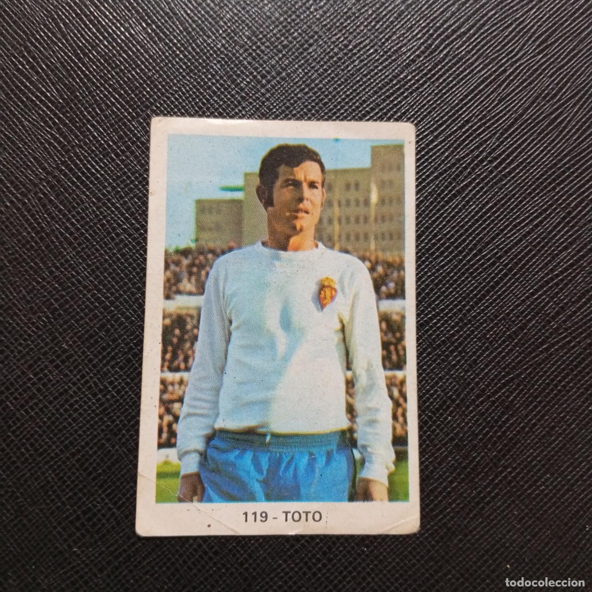 Cromos de f&uacute;tbol: 119 TOTO ZARAGOZA RUIZ ROMERO 1970 1971 CROMO FUTBOL 70 MEJICO 71 - SIN PEGAR - A143 PG496